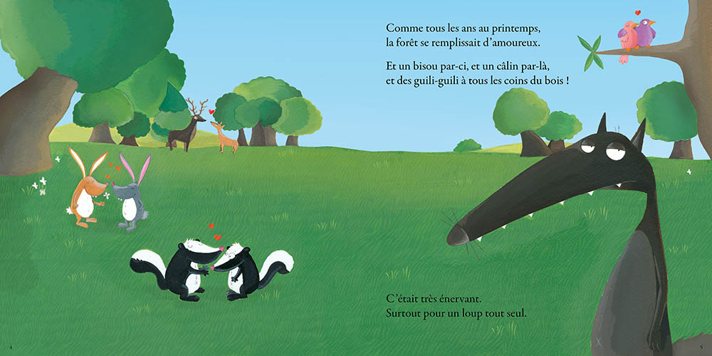 LE LOUP QUI CHERCHAIT UNE AMOUREUSE