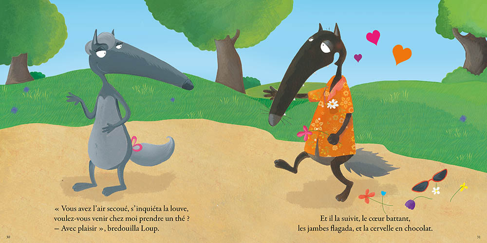 LE LOUP QUI CHERCHAIT UNE AMOUREUSE LE LOUP QUI CHERCHAIT UNE AMOUREUSE