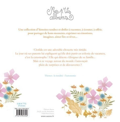 CLOTILDE PART EN COLONIE DE VACANCES