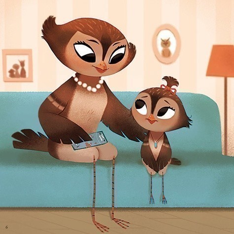 CLOTILDE PART EN COLONIE DE VACANCES