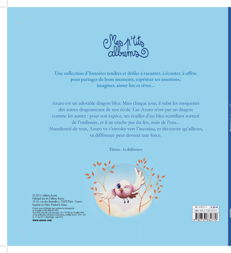 Azuro, Le Dragon Bleu