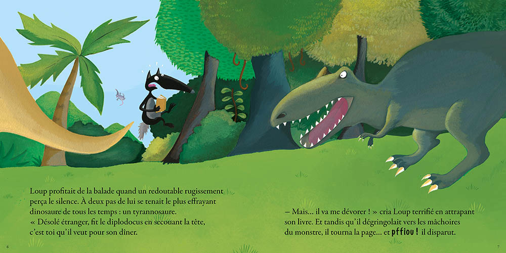 LE LOUP QUI VOYAGEAIT DANS LE TEMPS