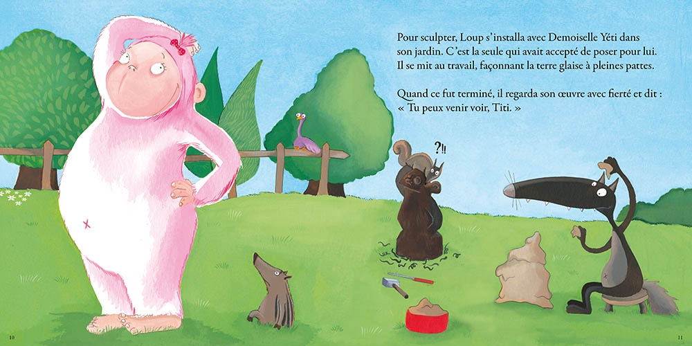 Le Loup Qui Voulait Être Un Artiste