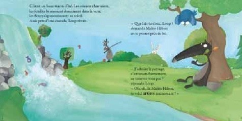 LE LOUP QUI VOULAIT ETRE UN ARTISTE