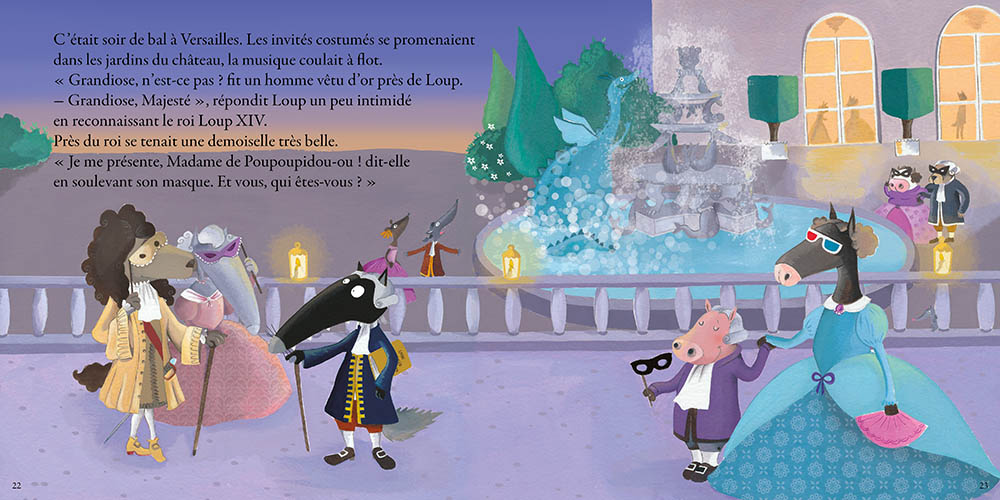 LE LOUP QUI VOYAGEAIT DANS LE TEMPS