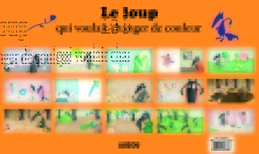 KAMISHIBAI LE LOUP QUI VOULAIT CHANGER DE COULEUR KAMISHIBAI LE LOUP QUI VOULAIT CHANGER DE COULEUR