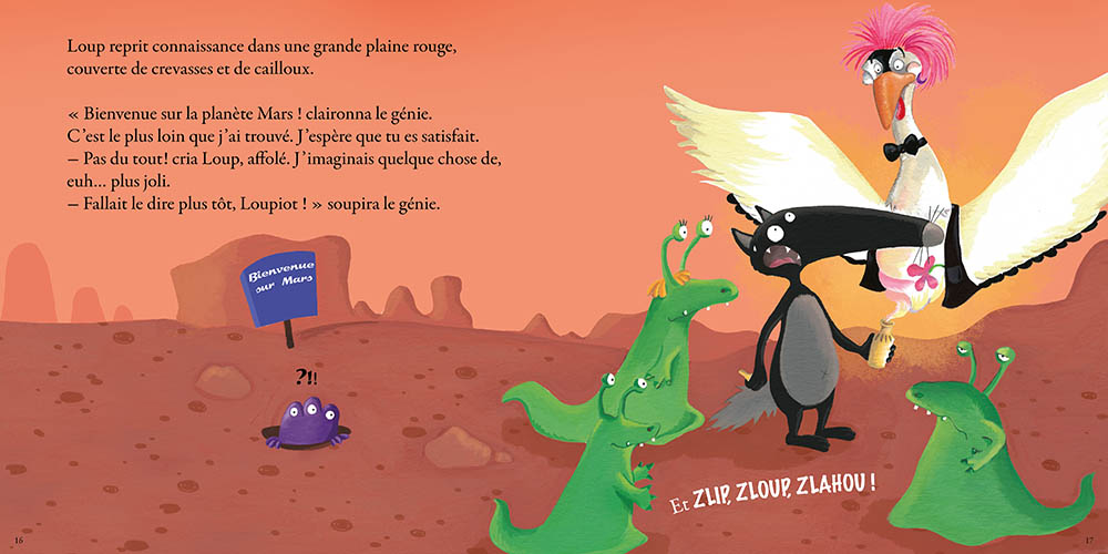 Le Loup Qui Fêtait Son Anniversaire