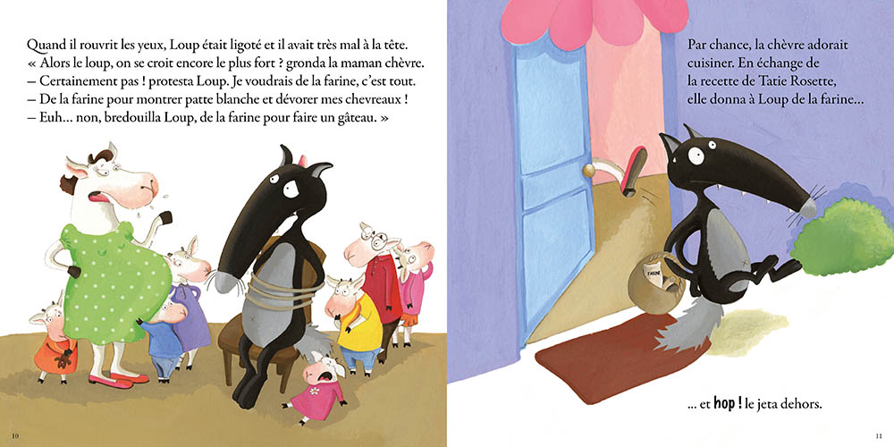 Le Loup Qui Découvrait Le Pays Des Contes