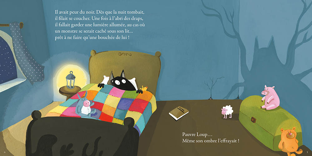 LE LOUP QUI AVAIT PEUR DE SON OMBRE 