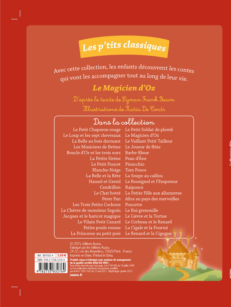 Les P'tits Classiques - Le Magicien D'oz