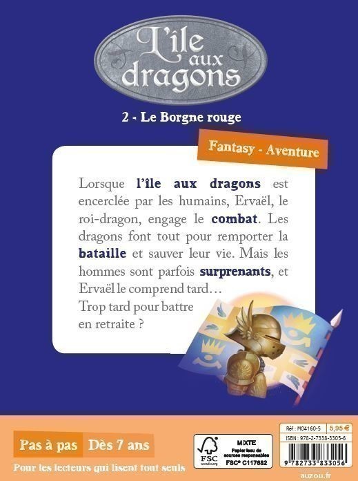 L'ile Aux Dragons Tome 2 : Le Borgne Rouge