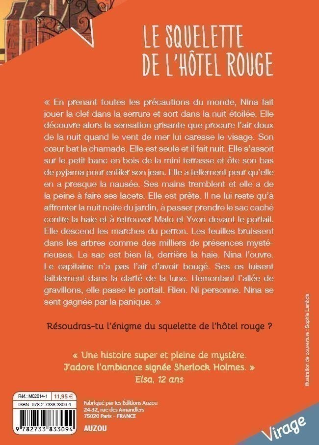 L'hôtel Rouge - Tome 1 - Le Squelette De L'hôtel Rouge