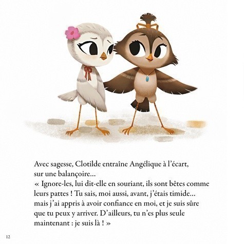Clotilde Helps Her New Friend
