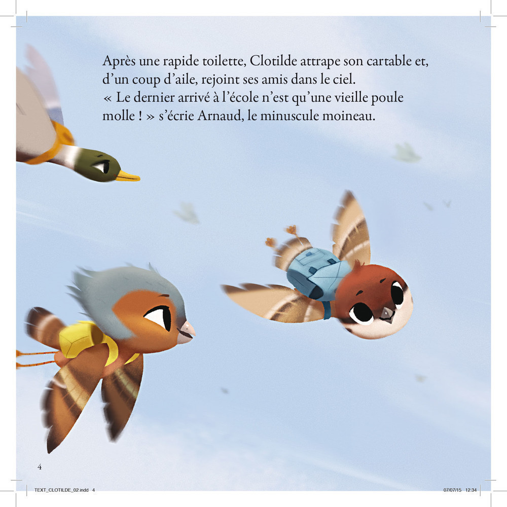 Clotilde Helps Her New Friend