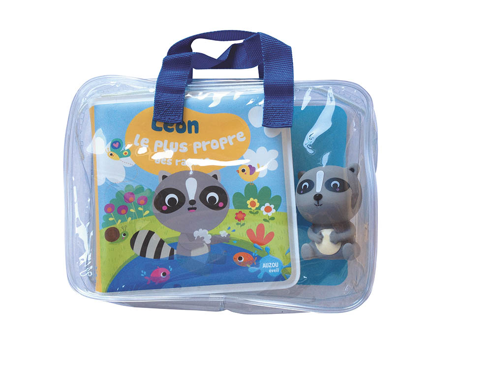 LEON LE PLUS PROPRE DES RATONS (COLL. MON PREMIER LIVRE DE BAIN)