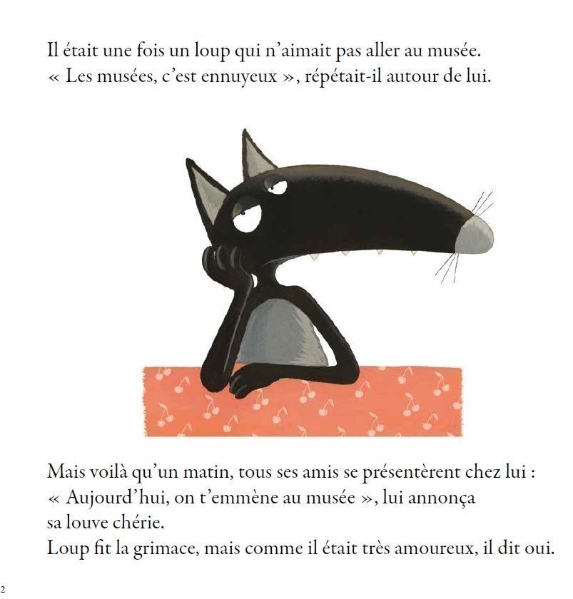 LE LOUP QUI ENQUETAIT AU MUSEE LE LOUP QUI ENQUETAIT AU MUSEE