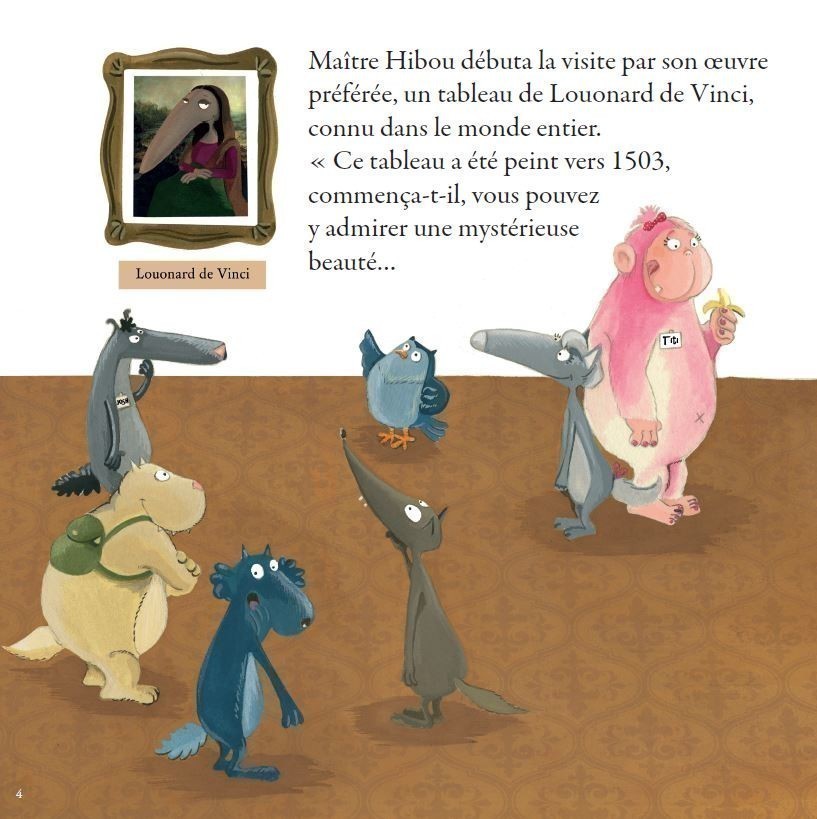 Le Loup Qui Enquêtait Au Musée