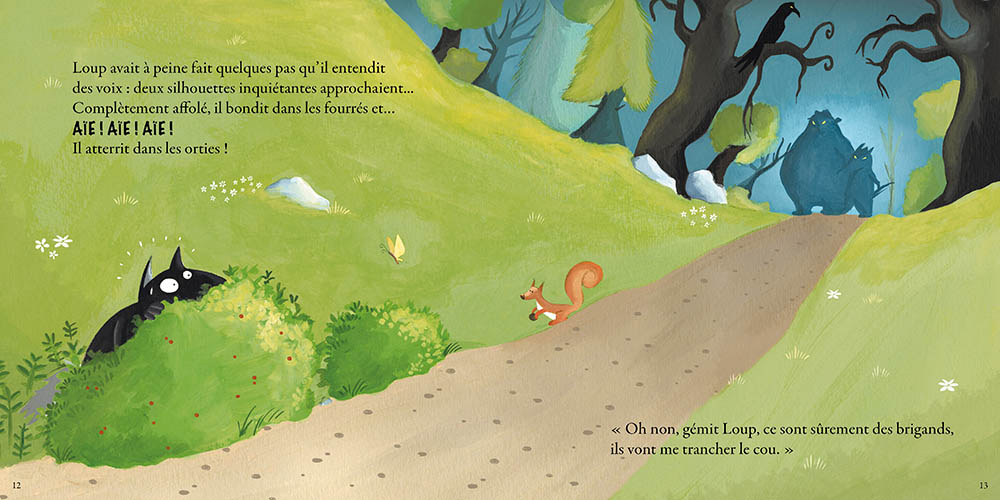 LE LOUP QUI AVAIT PEUR DE SON OMBRE LE LOUP QUI AVAIT PEUR DE SON OMBRE