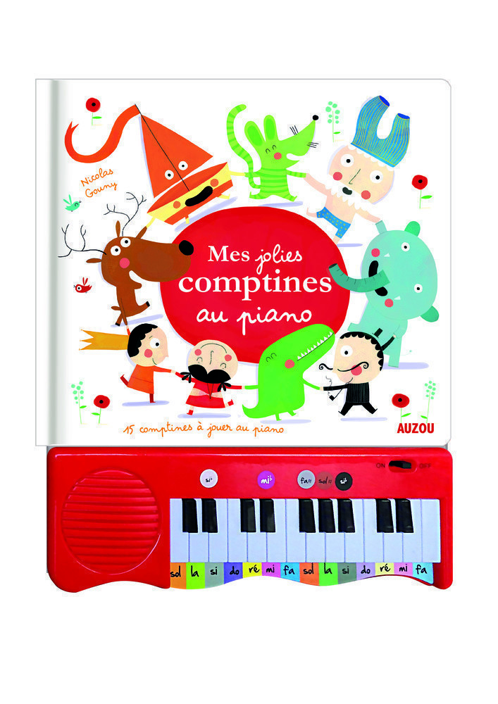 Mon Livre Piano - Mes Jolies Comptines Au Piano