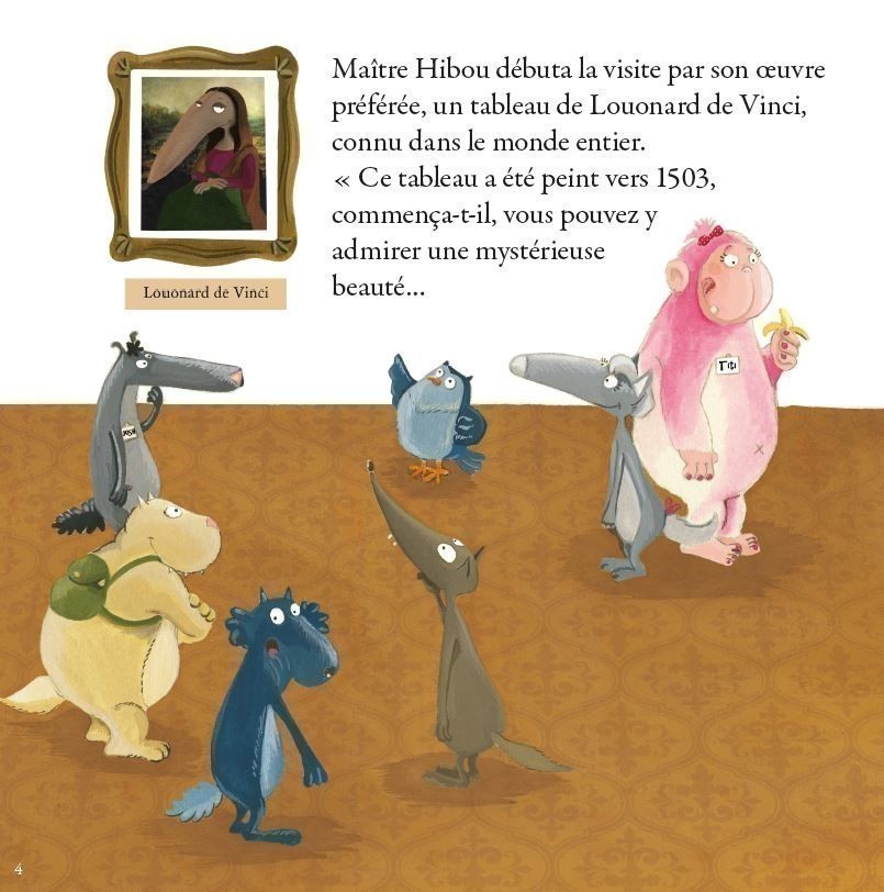 LE LOUP QUI ENQUETAIT AU MUSEE