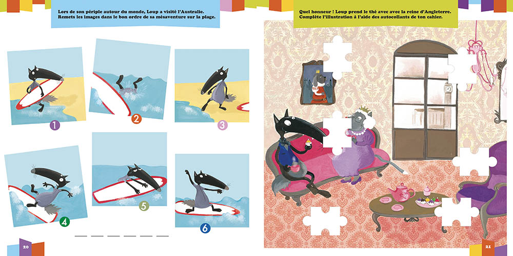 Le Loup Qui Voulait Faire Le Tour Du Monde (Coll. Mes Albums À Écouter)