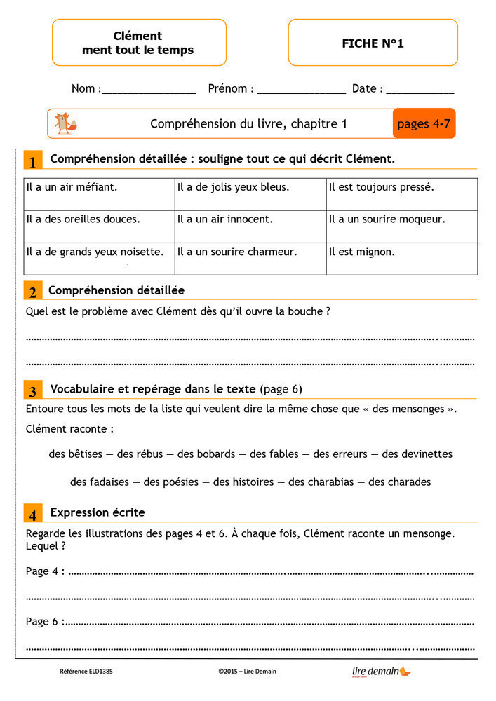 LECTURE SUIVIE - CLEMENT MENT TOUT LE TEMPS (25 EX)