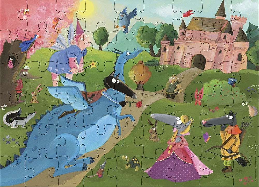 MA BOITE PUZZLE LOUP-CONTES ET LEGENDES MA BOITE PUZZLE LOUP-CONTES ET LEGENDES