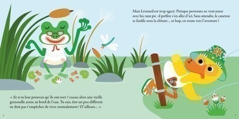 LEONARD EST UN DROLE DE CANARD