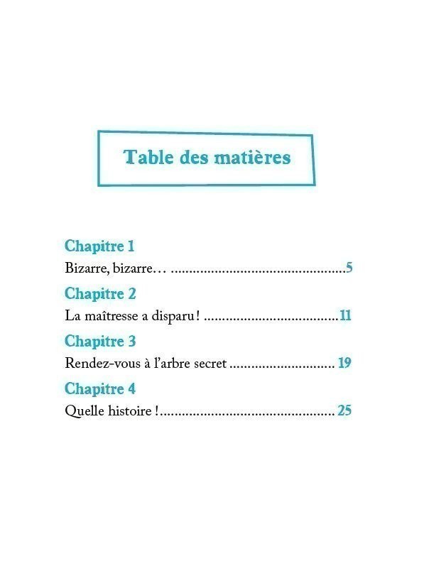 1. The Missing Teacher
