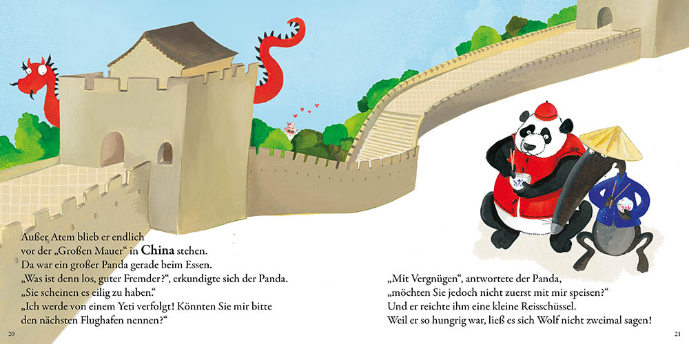 DER WOLF DER EINE WELTREISE MACHEN WOLLT DER WOLF DER EINE WELTREISE MACHEN WOLLT