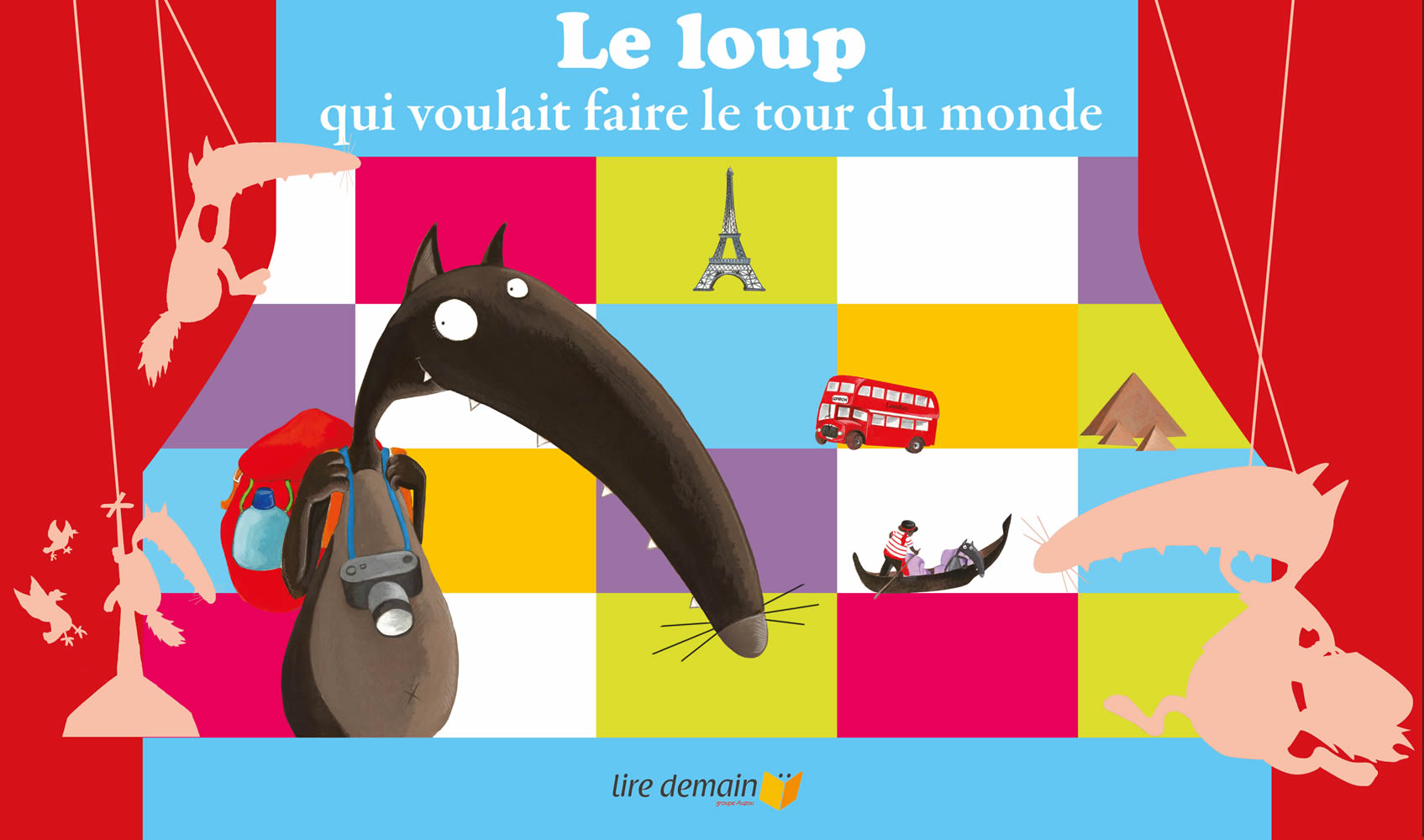 KAMISHIBAI LE LOUP QUI VOULAIT FAIRE LE TOUR DU MONDE