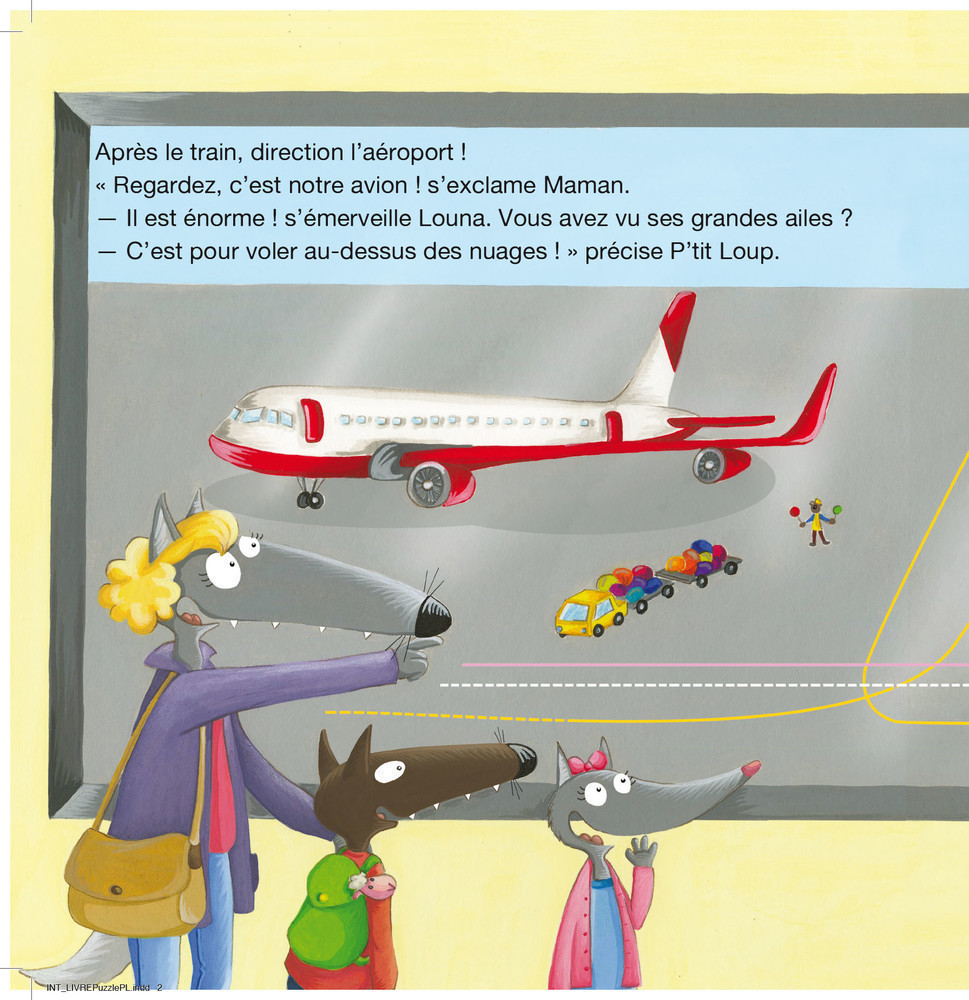 P'tit Loup Découvre Les Véhicules