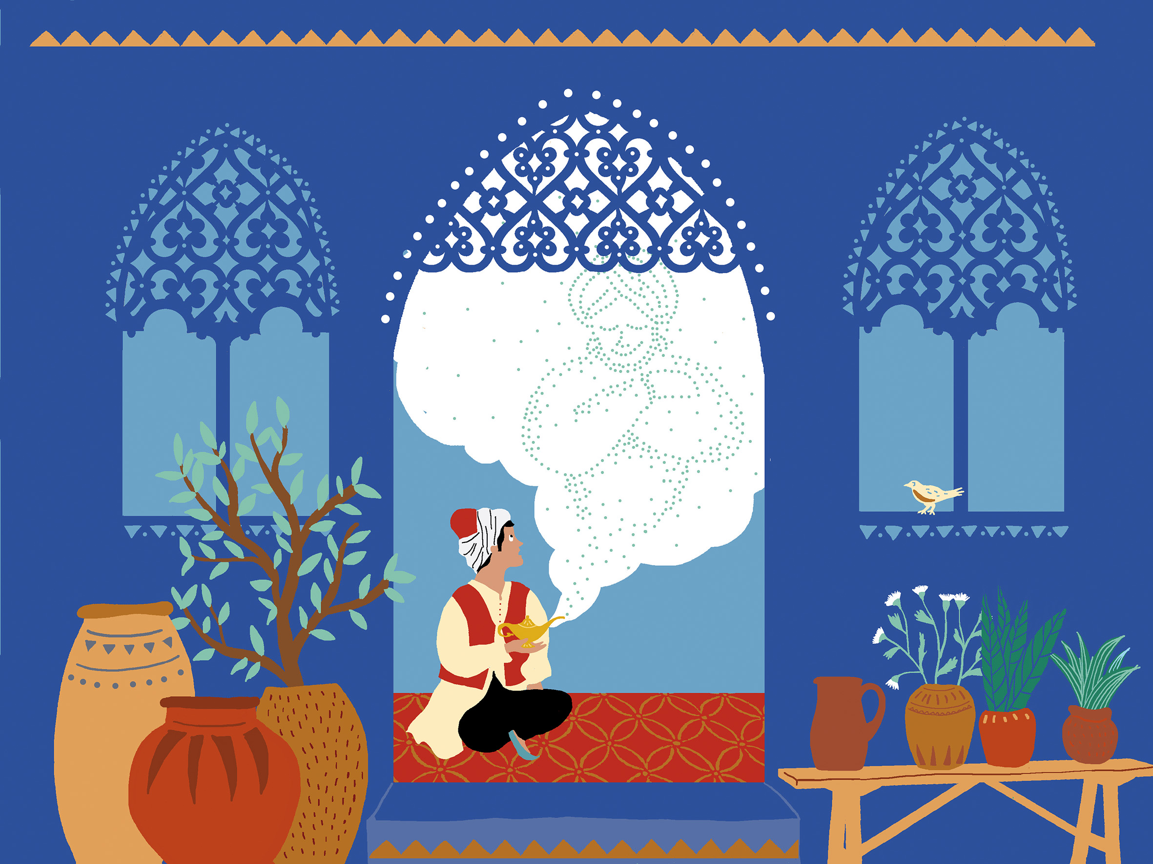 LES MILLE ET UNE NUITS (PAPIERS DECOUPES)
