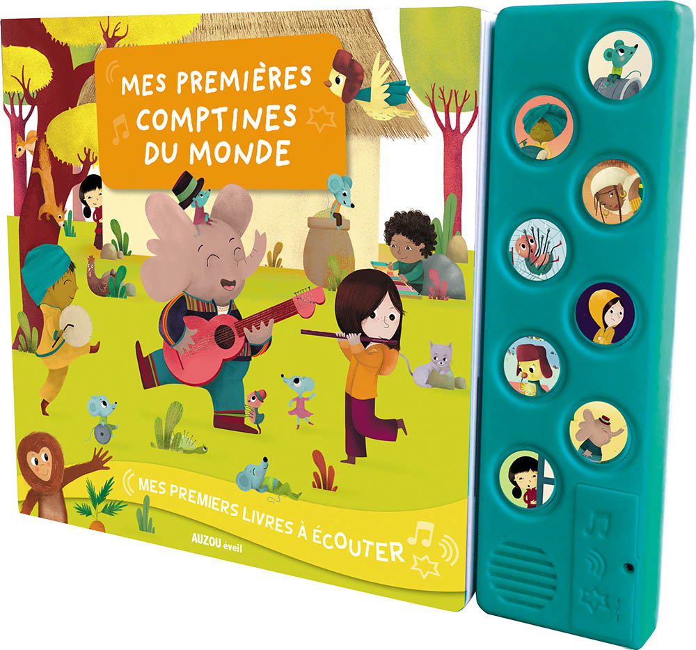 Mes Premiers Livres À Écouter - Mes Premiers Comptines Du Monde
