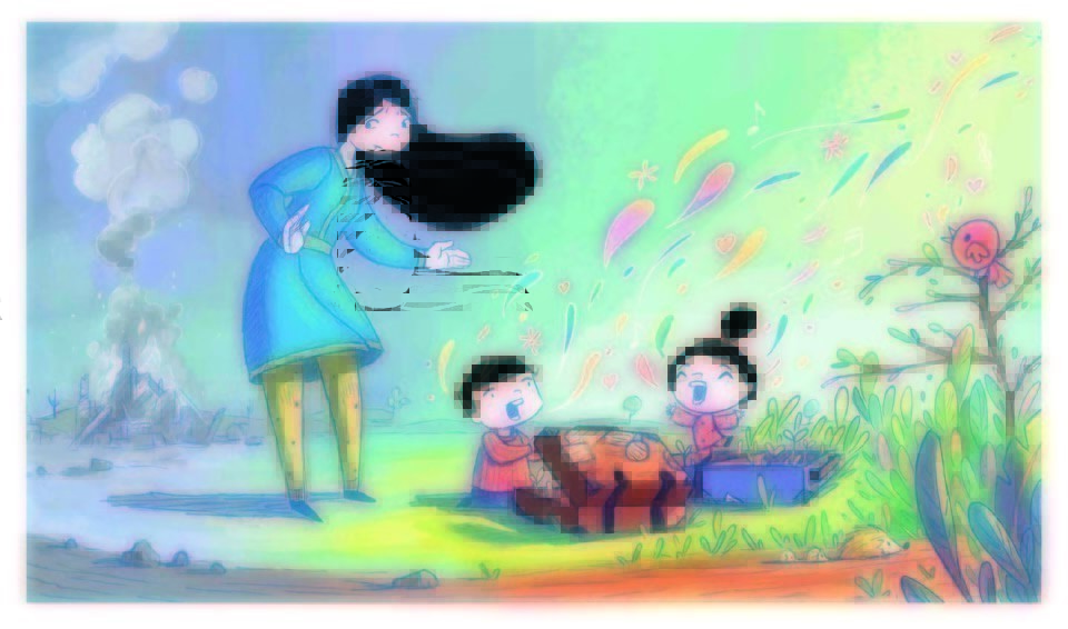 KAMISHIBAI ESTEBAN ET CHARLIE/UNICEF