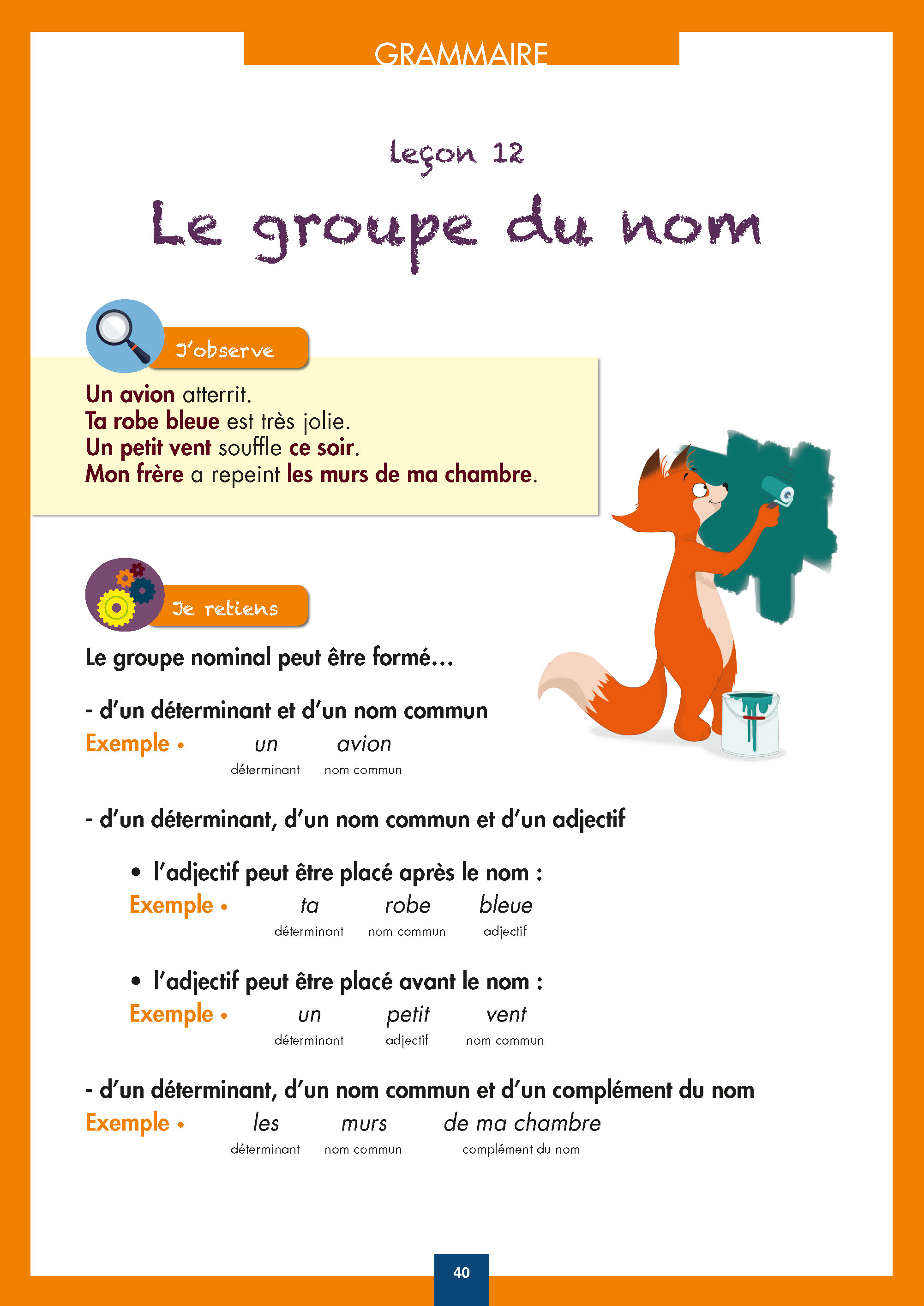 Le Francais Au Cm, C'est Facile !