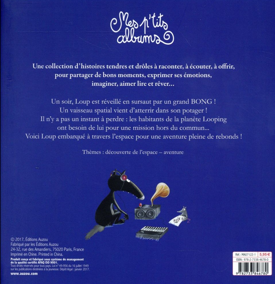 LE LOUP QUI AVAIT LA TETE DANS LES ETOILES