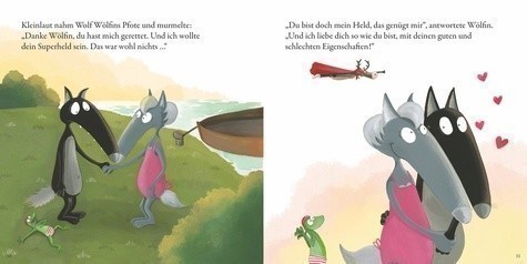 Le Loup Qui Voulait Être Un Super-Héros (En Allemand)