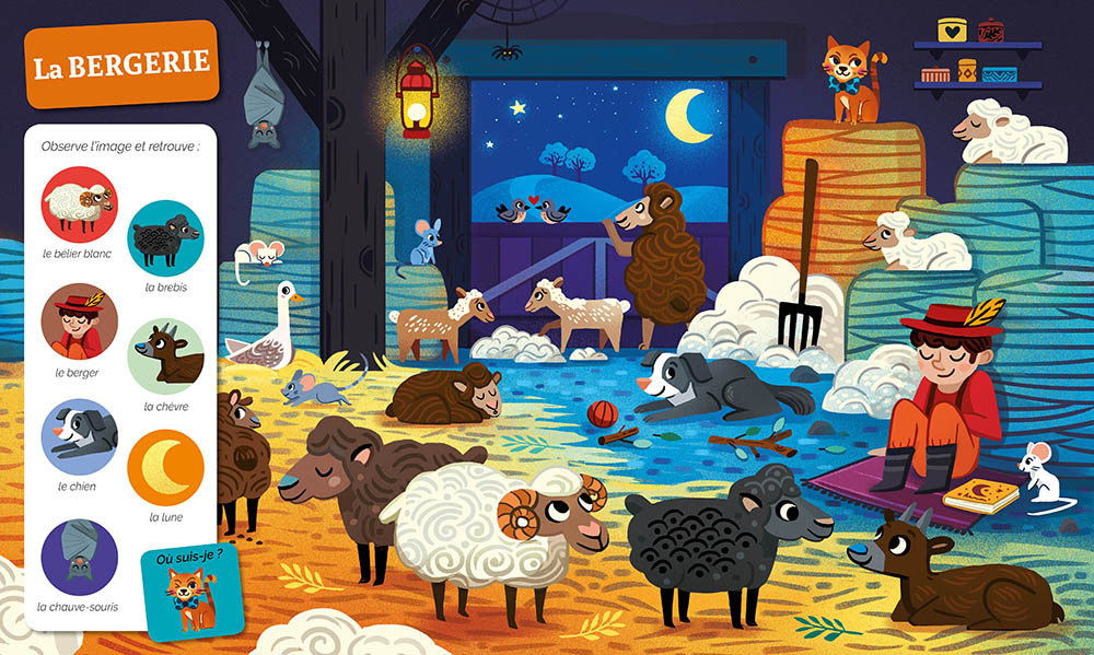 CHERCHE ET TROUVE DES TOUT-PETITS A LA FERME