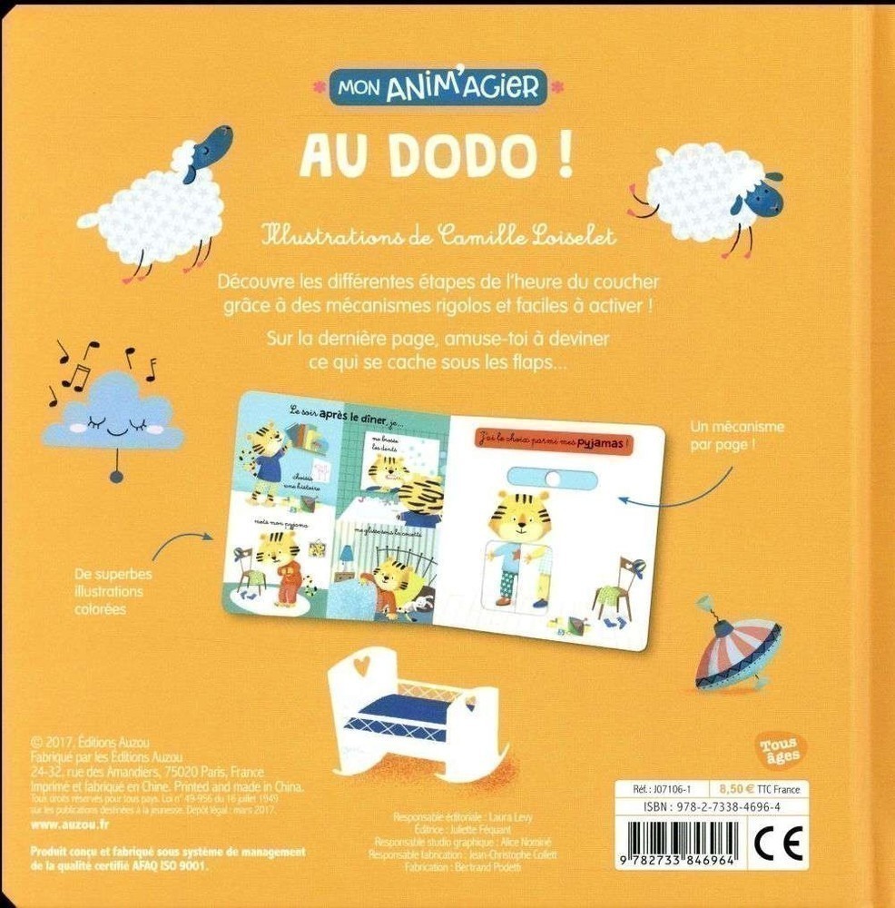 Mon Anim'agier - Au Dodo !