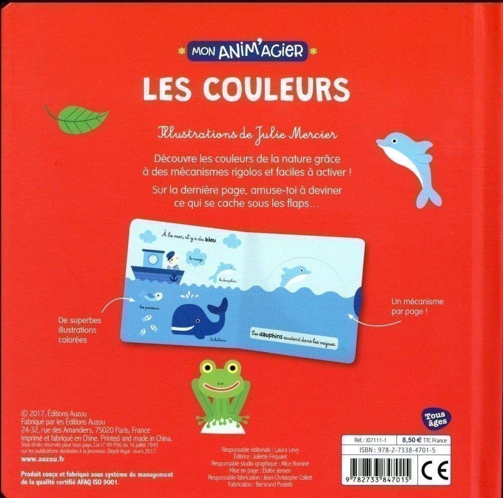 Mon Anim'agier - Les Couleurs