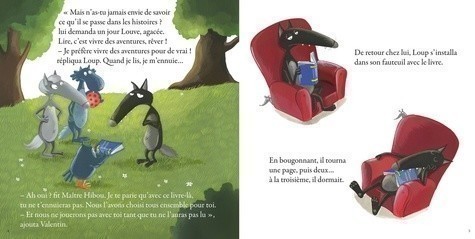 The Wolf Who Didn’t Like To Read