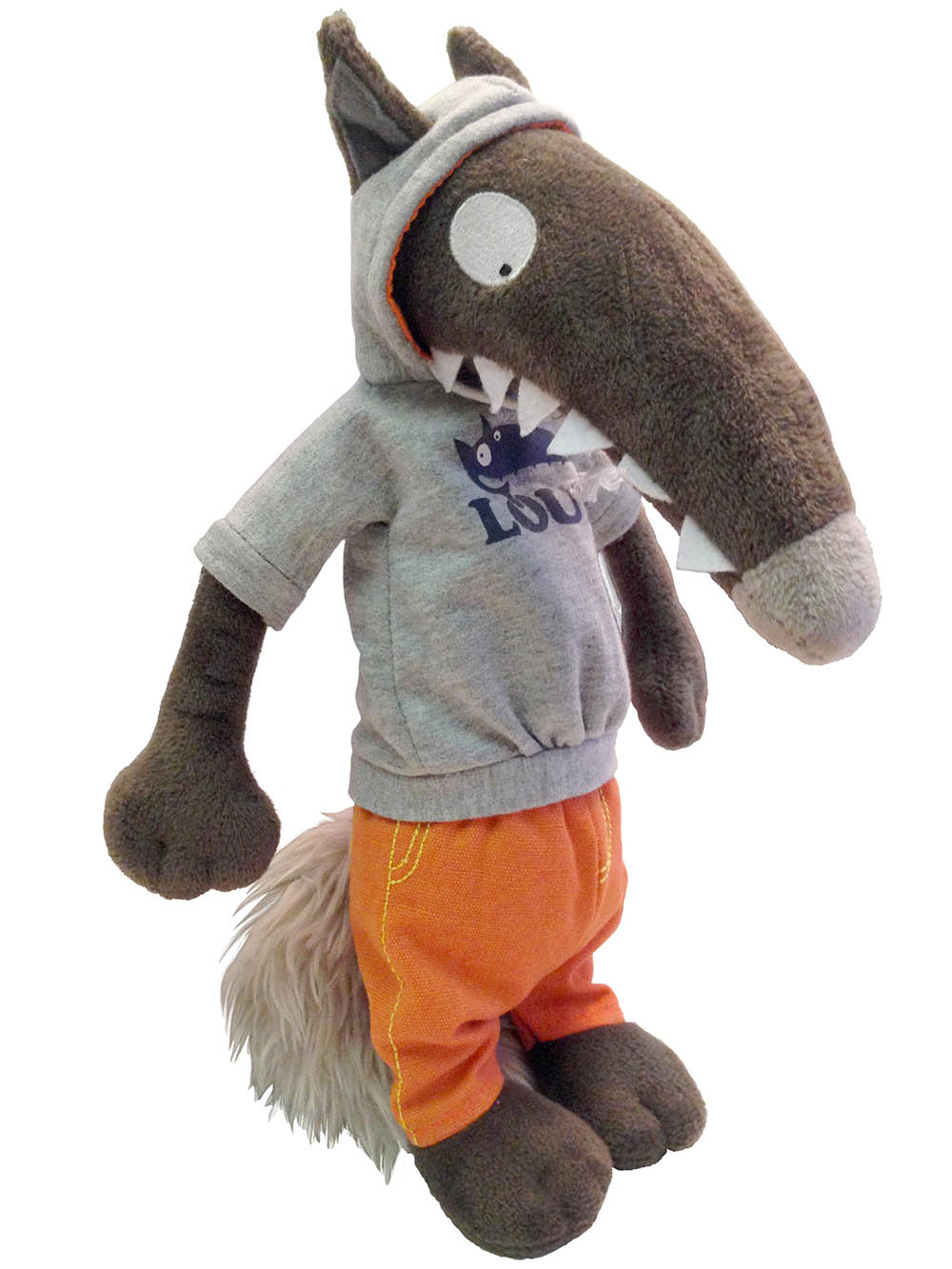 MA PELUCHE LOUP. TENUE SPORTSWEAR