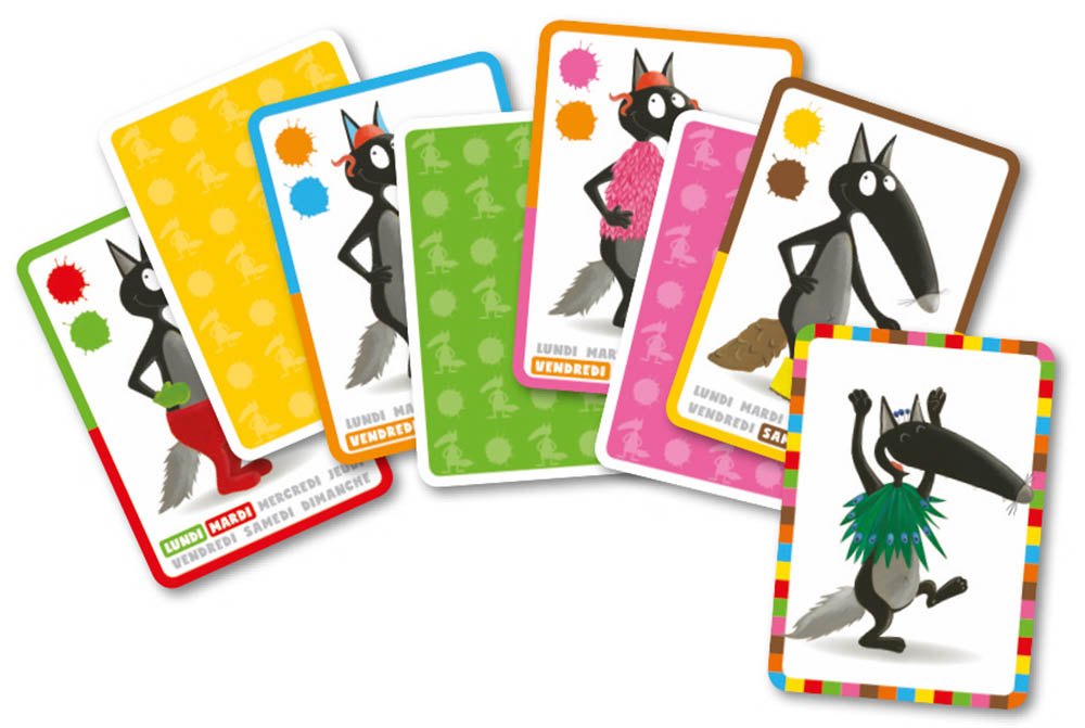 LE JEU DE CARTES DU LOUP QUI VOULAIT CHANGER DE COULEUR