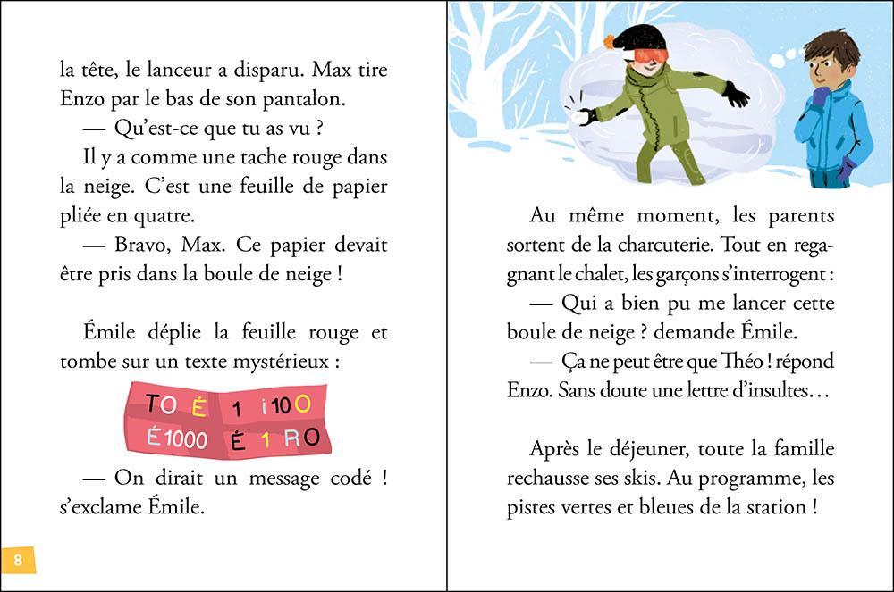 Mes Premières Enquêtes - Tome 3 - Mystère Et Bonhomme De Neige