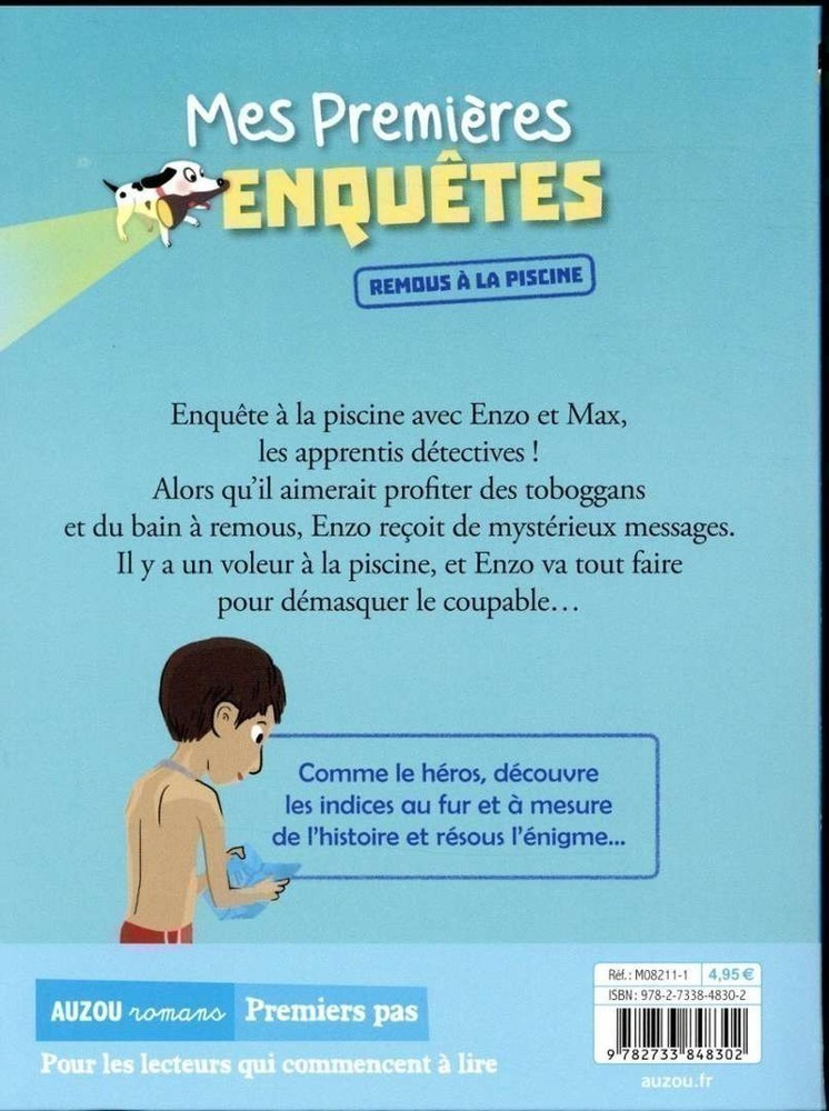Mes Premières Enquêtes - Tome 4 - Remous À La Piscine