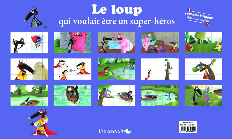 KAMISHIBAI LE LOUP QUI VOULAIT ETRE UN SUPER HEROS