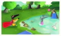 KAMISHIBAI LE LOUP QUI VOULAIT ETRE UN SUPER HEROS