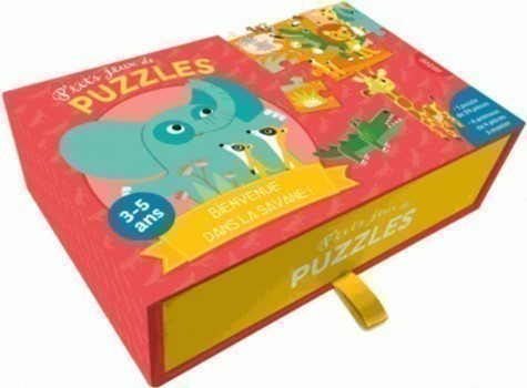 P'tits Jeux De Puzzles - Bienvenue Dans La Savane !