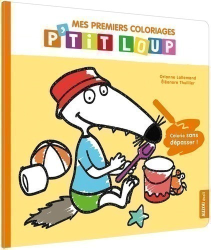 Mes Premiers Coloriages P'tit Loup - Les Vacances